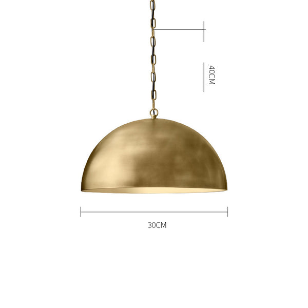 Lámpara Colgante de Cobre para Restaurantes - Diseño Minimalista - Image 10