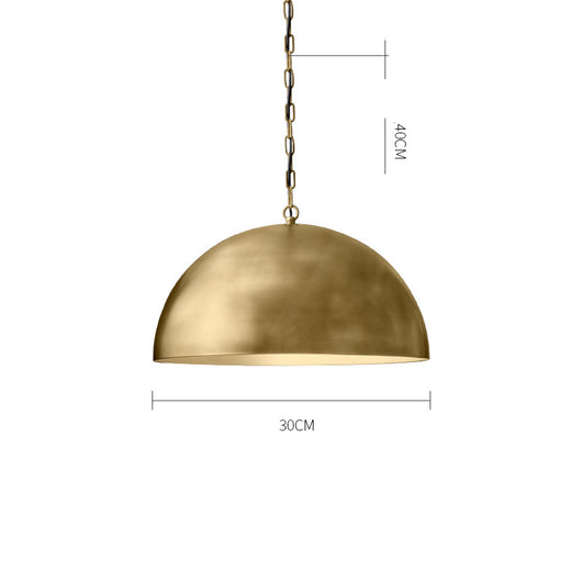 Lámpara Colgante de Cobre para Restaurantes - Diseño Minimalista - Image 10