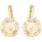 8MM Bella Crystal Earrings Citrine Earrings
