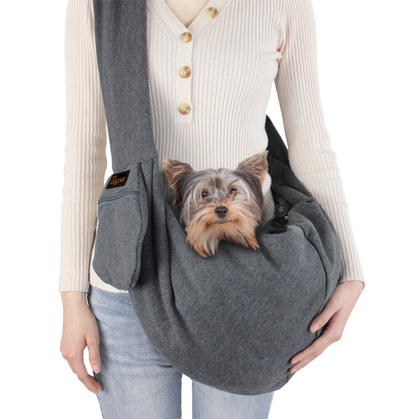 Mochila Transportadora Diagonal Transpirable para Perros