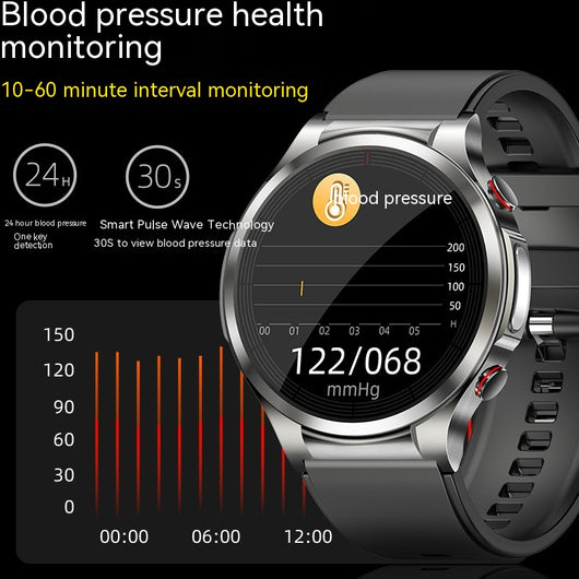 Reloj Inteligente Multifunción con Monitor de Glucosa, ECG y Presión Arterial - Image 9