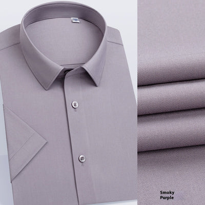 Camisa de Seda de Morera para Hombre - Impermeable y Sin Planchado - Image 8