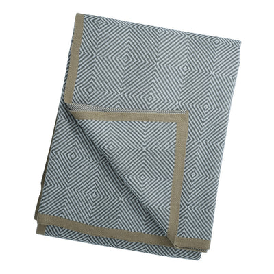 Manta de Lana Chenille Tejida Gris Premium - Image 6
