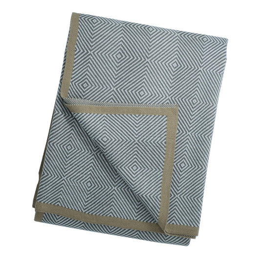 Manta de Lana Chenille Tejida Gris Premium - Image 6