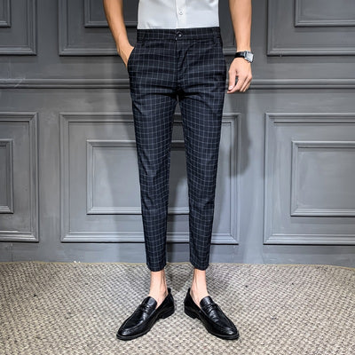 Pantalones de vestir a cuadros - Image 13