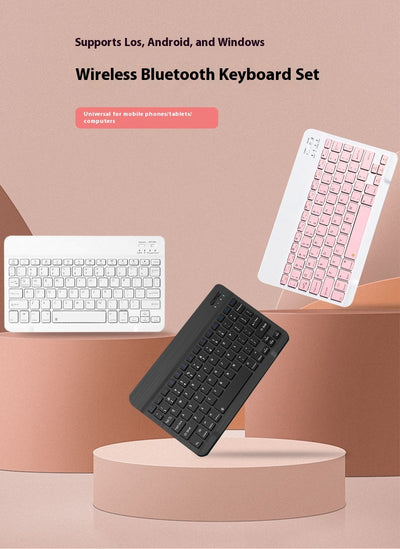 Set de Teclado y Ratón Bluetooth Inalámbrico Diseño Minimalista - Image 16