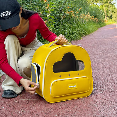 Mochila Transportadora para Gatos Cápsula Espacial - Gran Capacidad con Vistas Panorámicas - Image 3