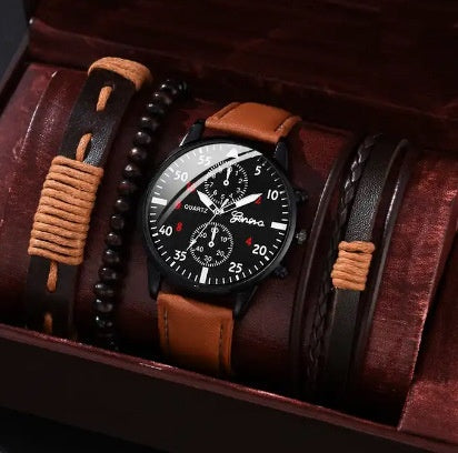 Reloj de Pulsera Canvas con Tres Esferas y Calendario - Set Completo - Image 9