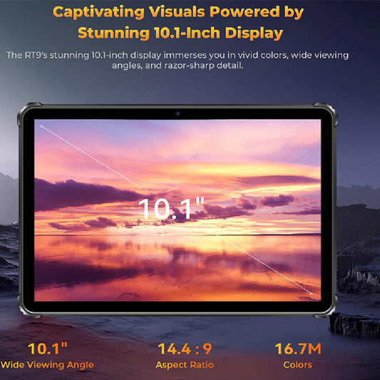 Tablet Inteligente 101 Pulgadas Resistente Triple Protección 4G