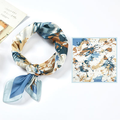 Pañuelo de Seda Satinada Estampado - Image 6