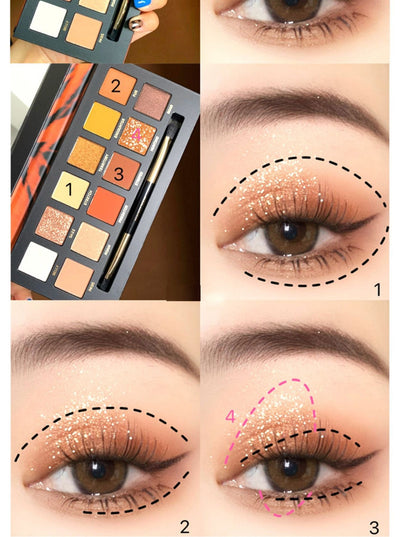 Paleta de Sombras Doce Colores Ojos de Animales - Image 20