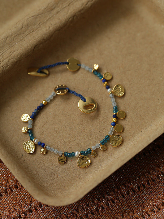 Pulsera de Piedra Natural Tejida a Mano para Mujer - Image 5
