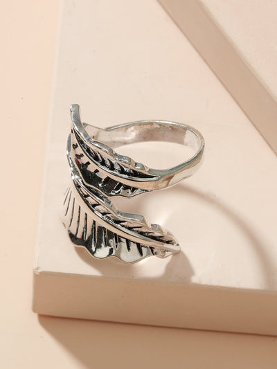 Anillo Dual Personalizado de Color Liso