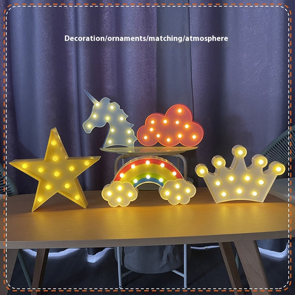 Letras LED Luminosas Feliz Cumpleaños - Decoración Festiva con Luz Ambiente