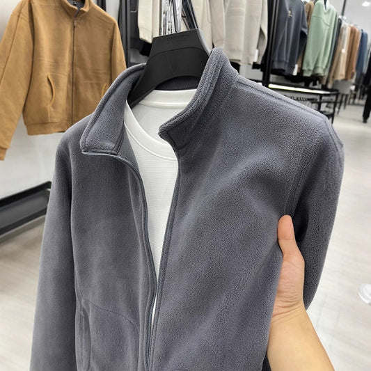 Abrigo Polar Térmico con Cuello Alto y Cierre de Cremallera para Hombre - Image 2