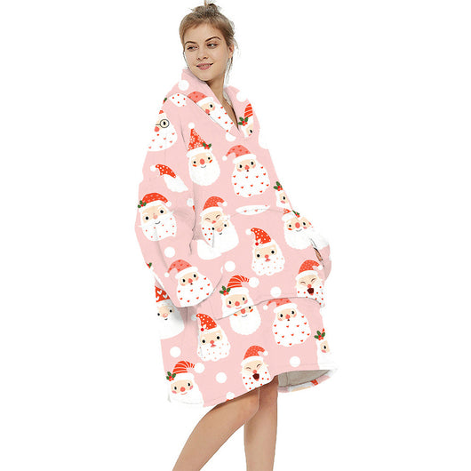 Sudadera Manta Cálida Estampada para Relajarse - Image 34