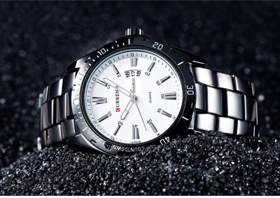 Reloj de Pulsera Hombre Resistente al Agua con Calendario - Image 11