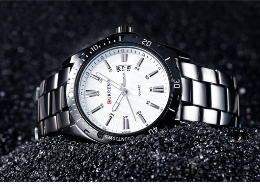Reloj de Pulsera Hombre Resistente al Agua con Calendario - Image 11