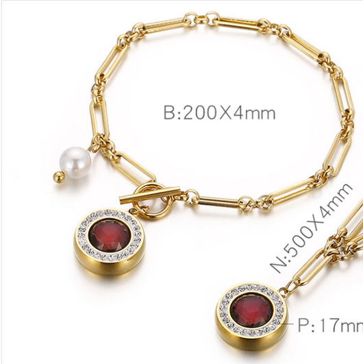 Dije Creativo de Acero Inoxidable Dorado Multicolor - Image 12