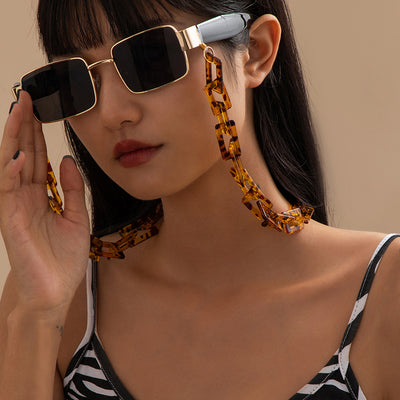 Cadena para Lentes Retro Geométrica de Franela - Image 19