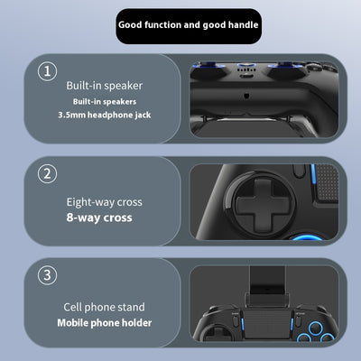 Control Gamepad Bluetooth Simétrico Negro para PC - Image 5