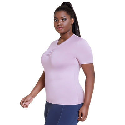 Conjunto de Yoga Primavera Verano Cuello V Minimalista - Image 4