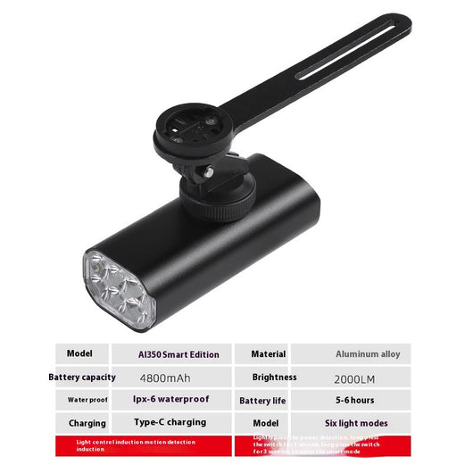 Faro Delantero USB Recargable para Bicicleta - Kit Completo de Iluminación - Image 20