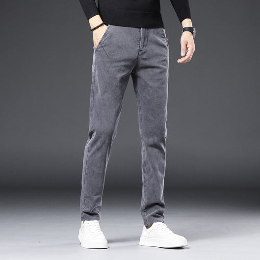 Pantalones Slim Fit Versátiles para Hombre - Corte Recto Moderno - Image 3