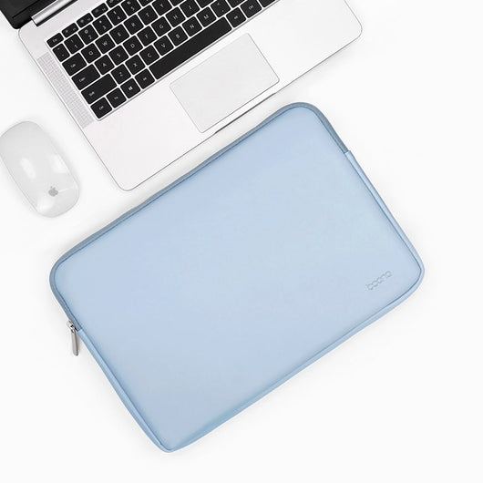Funda Protectora de Cuero para Laptop con Bolsa Interior - Image 6
