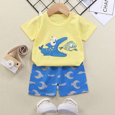 Conjunto de Verano para Niños: Camiseta y Shorts Cómodos - Image 4