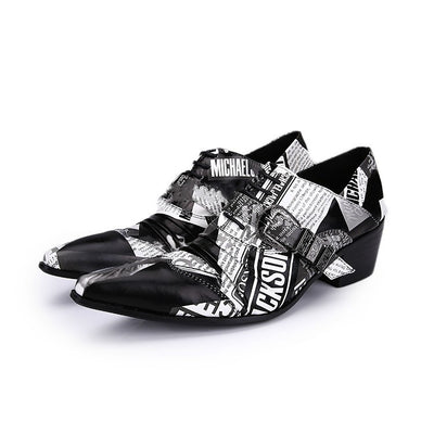 Zapatos Casuales de Cuero con Cordones y Plantilla Transpirable para Hombre - Image 12
