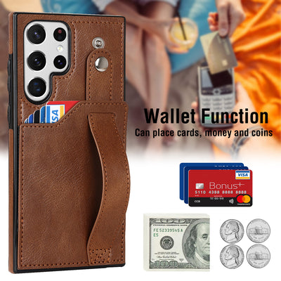 Funda Protectora de Cuero para Celular con Correa para Muñeca - Image 13