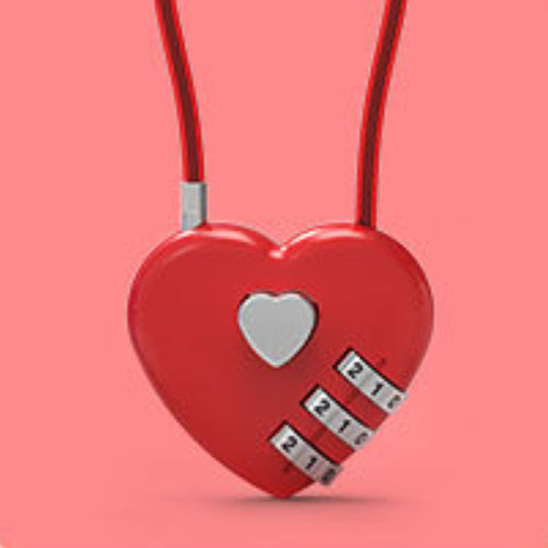 Candado de Amor Corazón de Durazno con Cuerda Larga - Image 8