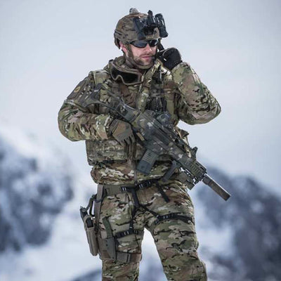 Chaqueta Táctica Camuflada de Algodón para Invierno