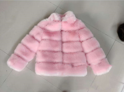 Abrigo de Piel Haining para Mujer - Largo Medio Invierno - Image 7
