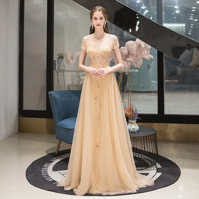 Vestido de Noche Elegante Línea A para Mujer - Image 7