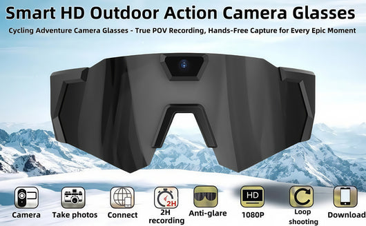 Gafas Deportivas para Ciclismo con Cámara HD Integrada - Image 7