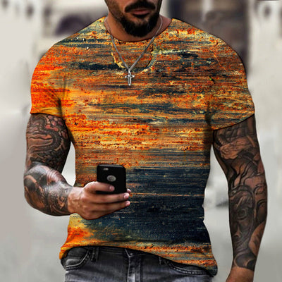 Remera Casual Hombre Estampado Digital 3D - Image 9