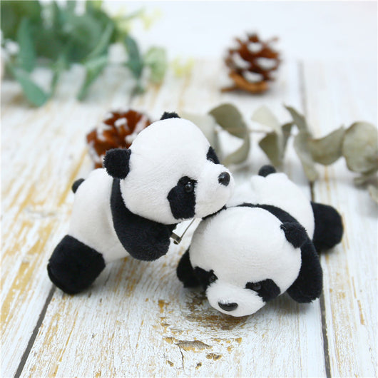 Peluche Panda Rojo de Malla Suave - Image 14