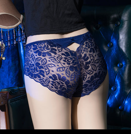 Calzón Sensual de Encaje con Diseño Hueco y Moño - Corpiño Fisiológico - Image 15