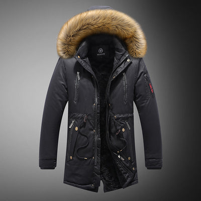 Chaqueta Casual Mediana con Capucha y Forro Polar - Image 10