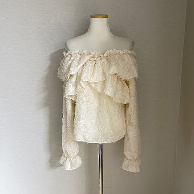 Blusa Jacket Asimétrica con Manga Acampanada - Image 6