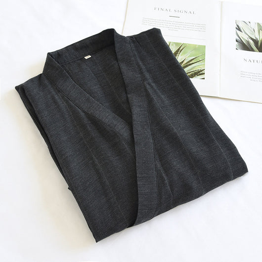 Pijama Kimono Estilo Japonés con Cierre de Cordones - Algodón Puro Ligero para Primavera y Verano - Image 19