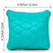 Blue Square In White