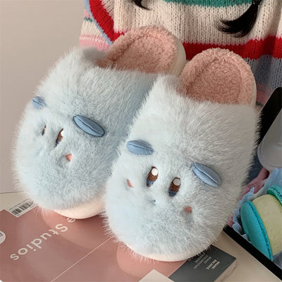 Pantuflas de Algodón con Diseño Cartoon para Estudiantes - Invierno - Image 2