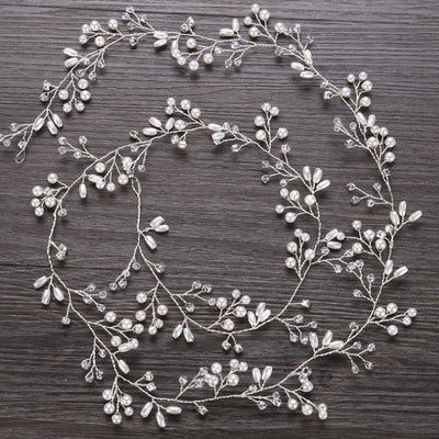 Diadema de Cristal y Perlas para Vestido de Novia - Image 4