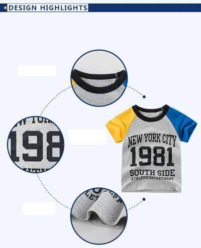 Playera Infantil de Manga Corta para Verano - Image 7