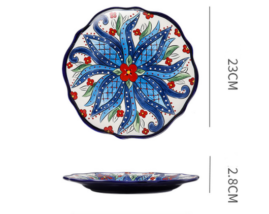 Vajilla Cerámica Bohemia con Diseño Artesanal - Image 27