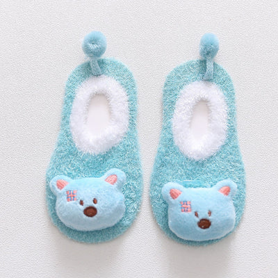 Calcetines Antideslizantes con Diseño de Muñecos 3D para Primavera y Otoño - Image 4