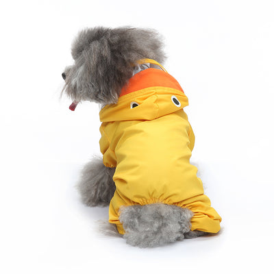 Impermeable Reflectante para Perros Cuatro Patas - Diseño Universal Todo Clima - Image 11